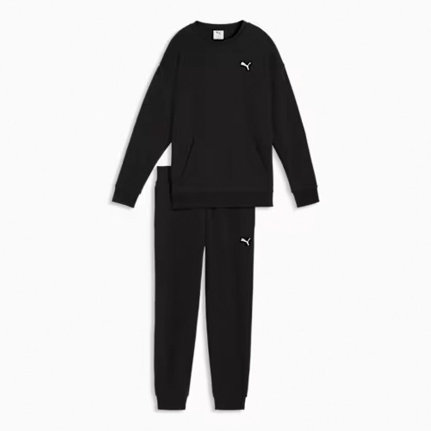 Playera Puma Relaxed Sweat Suit 691900 01 Negro - Dama