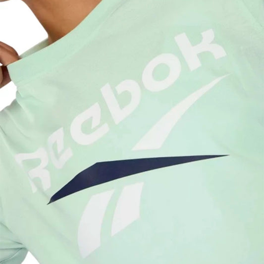 Playera Reebok Wren 2 Colour Logo 100251677 Menta Dama - vista 4