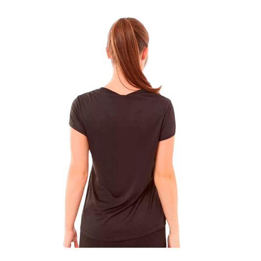 Playera Puma Active Tee 587225 01 para mujer entrenamiento color negro