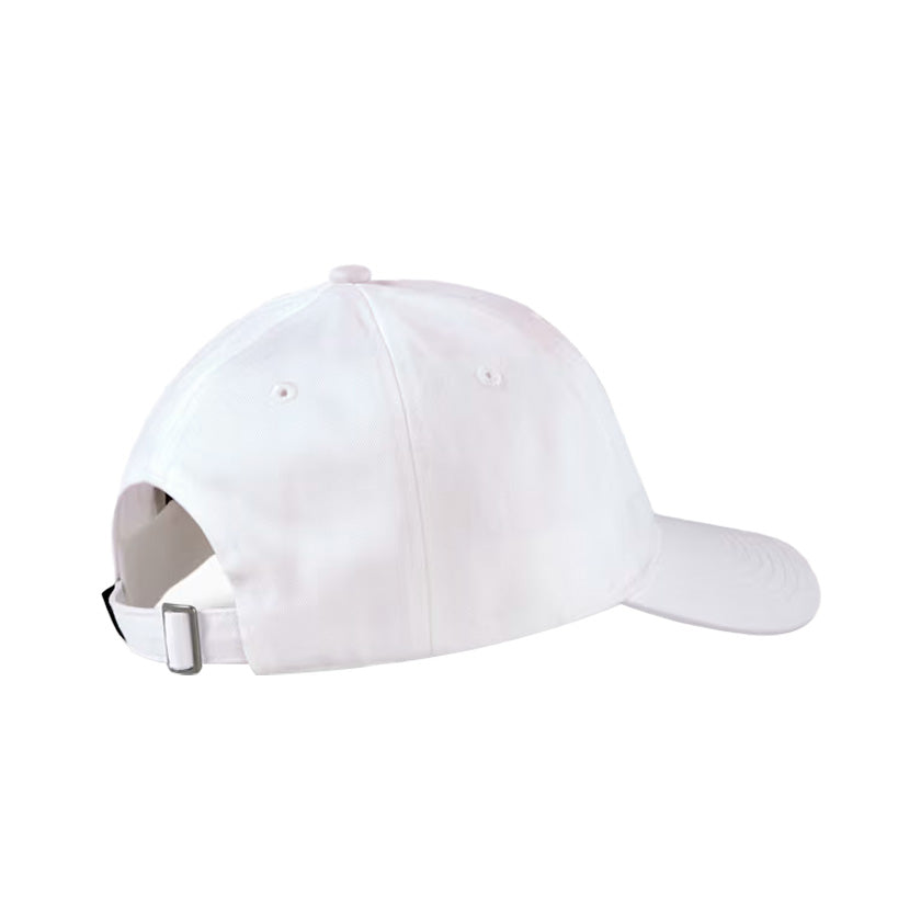 Gorra Puma Archive Logo BB Cap 022554 12 unisex de color blanco de uso casual