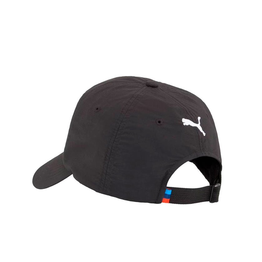 Gorra Puma BMW MMS Heritage BB Cap 025206 01 unisex de color negro de uso casual