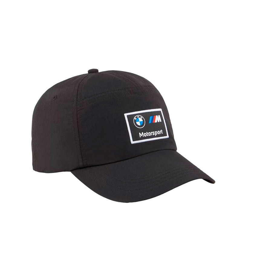Gorra Puma BMW MMS Heritage BB Cap 025206 01 unisex de color negro de uso casual