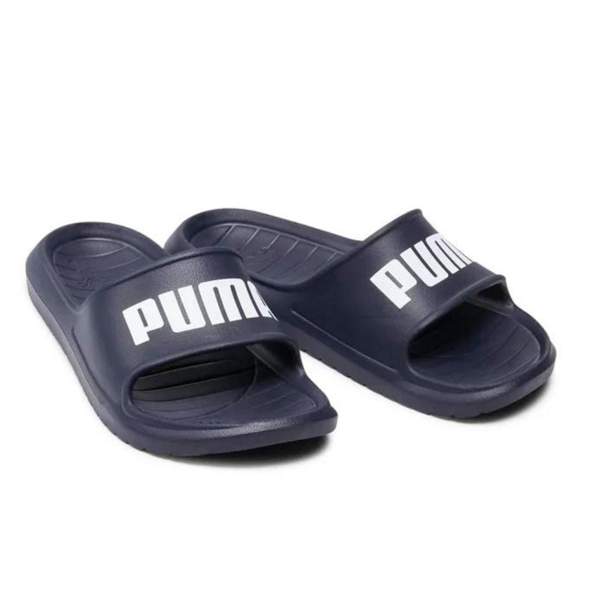 Sandalias Puma Divecat V2 Lite 374823 02 para hombre de color azul marino de uso para baño