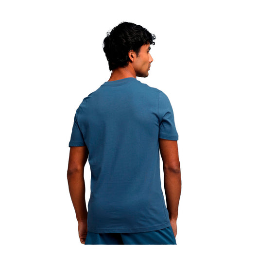 Playera Puma Ess No. 1 Logo Tee 682533 80 para hombre casual color azul