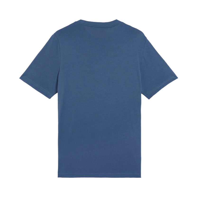 Playera Puma Ess No. 1 Logo Tee 682533 80 para hombre casual color azul