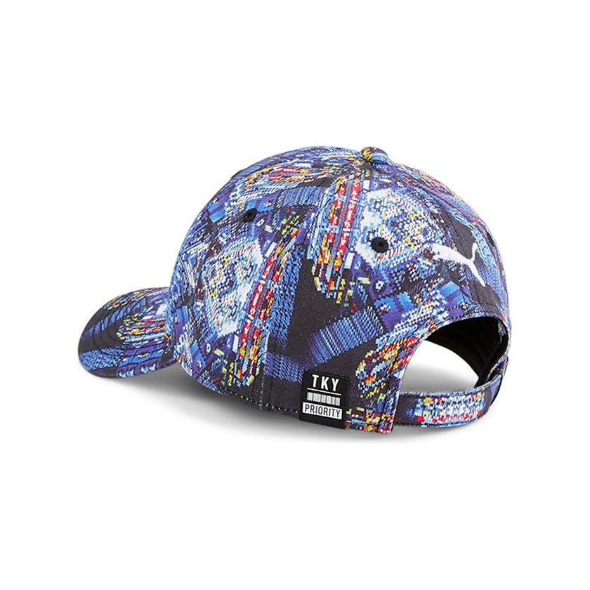 Gorra Puma Hometown Heroes Jpop BB Cap 024884 02 unisex de color multicolor (base morada) de uso casual