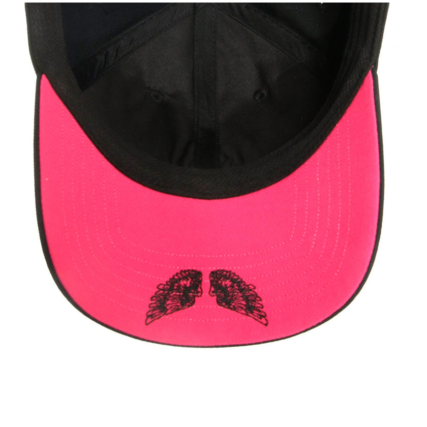Gorra Puma Hometown Heroes Mexico BB Cap 025328 01 unisex de color negro con rosa de uso casual