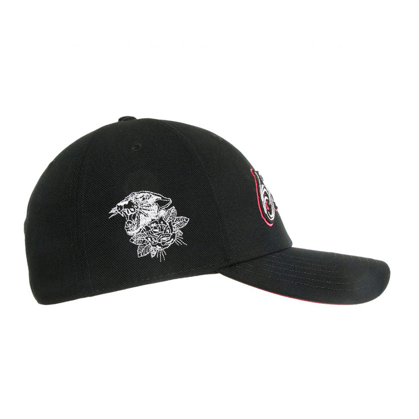 Gorra Puma Hometown Heroes Mexico BB Cap 025328 01 unisex de color negro con rosa de uso casual