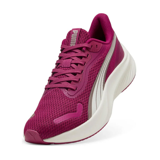 Tenis Puma Pounce Lite 310778 26 para mujer running color morado con rosa