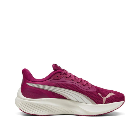 Tenis Puma Pounce Lite 310778 26 para mujer running color morado con rosa