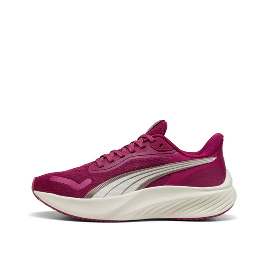 Tenis Puma Pounce Lite 310778 26 para mujer running color morado con rosa