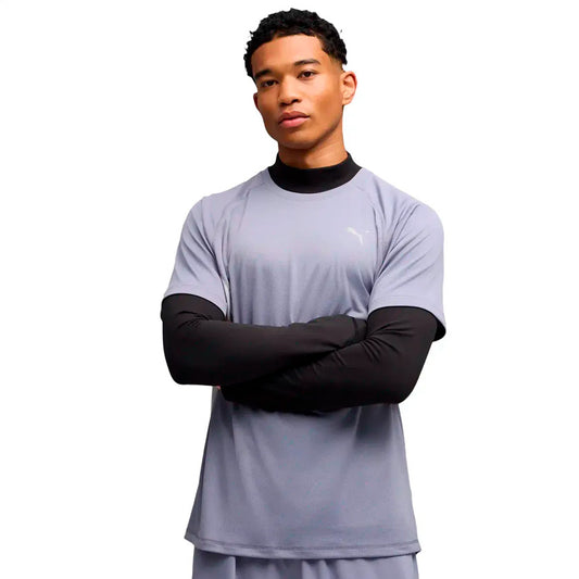 Playera Puma Run Velocity Tee 526600 65 para hombre running color negro