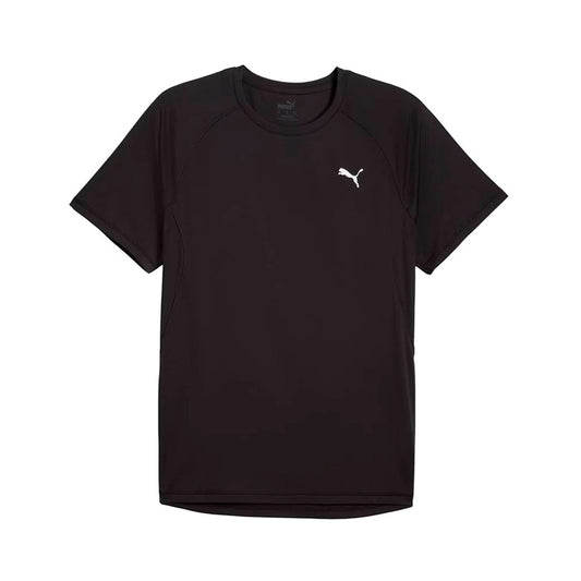 Playera Puma Run Velocity Tee Poly 526600 01 para hombre running color negro