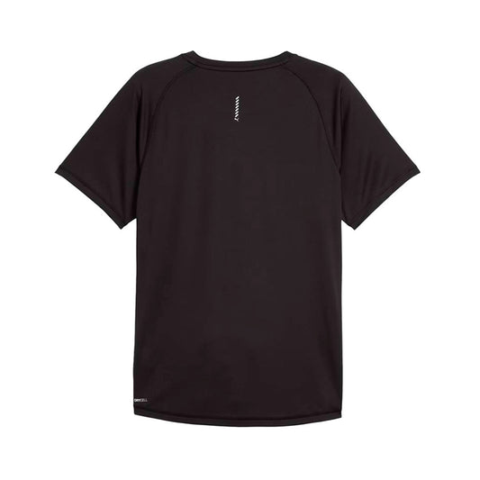 Playera Puma Run Velocity Tee Poly 526600 01 para hombre running color negro