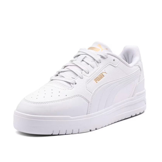 Tenis Puma Shuffle Downtown Lo Jr 403739 01 para joven/mujer casual color blanco