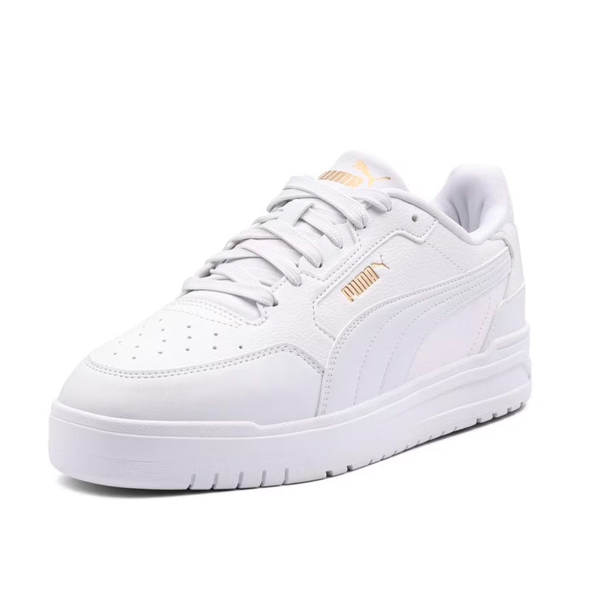 Tenis Puma Shuffle Downtown Lo Jr 403739 01 para joven/mujer casual color blanco