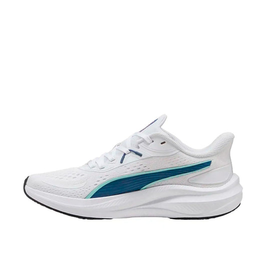 Tenis Puma Skyrocket Lite 2 311730 07 para mujer running color blanco con azul