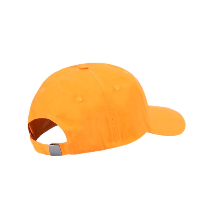 Gorra Puma Team Dad Cap 024766 02 unisex de color naranja de uso casual