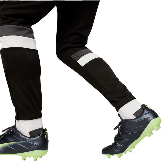 Conjunto Puma Teamrise Tracksuit 658653 03 para hombre entrenamiento color negro con blanco