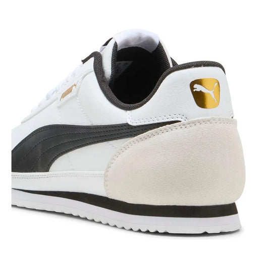 Tenis Puma Turino II OG 397646 05 para hombre casual color blanco con negro