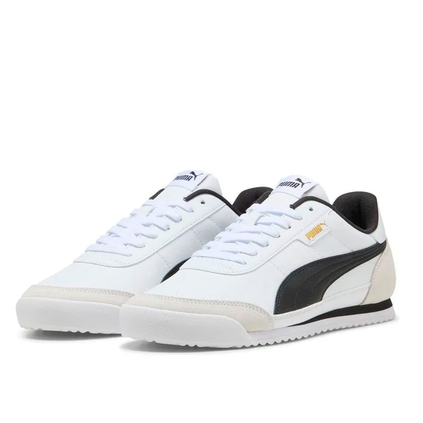 Tenis Puma Turino II OG 397646 05 para hombre casual color blanco con negro