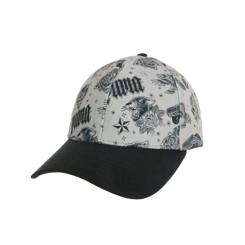Gorra Puma Hometown Heroes Mexico Cap 025328 02 unisex de color gris con negro de uso casual
