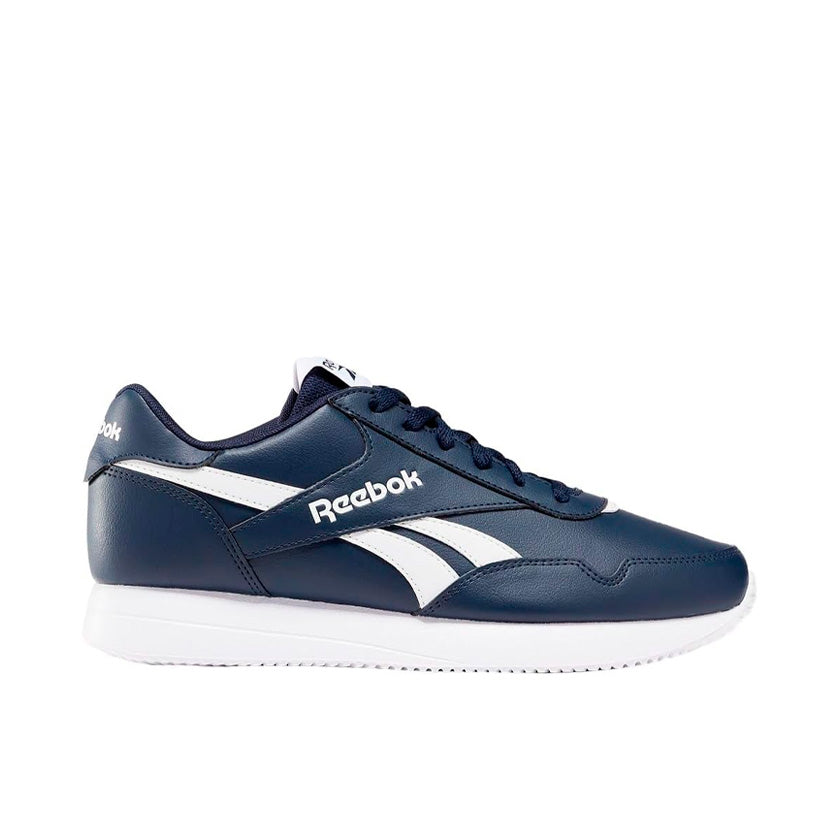 Tenis Reebok Jogger Lite 100075135 para hombre casual color azul marino con blanco