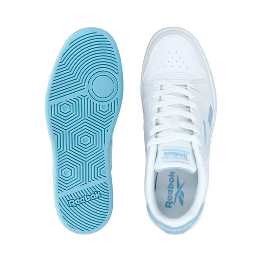 Tenis Reebok Match Prime 100250356 para mujer casual color blanco con azul