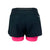 Skechers Short Dama Ngo/Ros Aws018Bkpk
