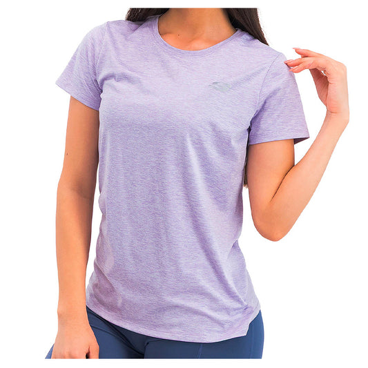 Playera Skechers AWX069LIL para mujer entrenamiento color lila
