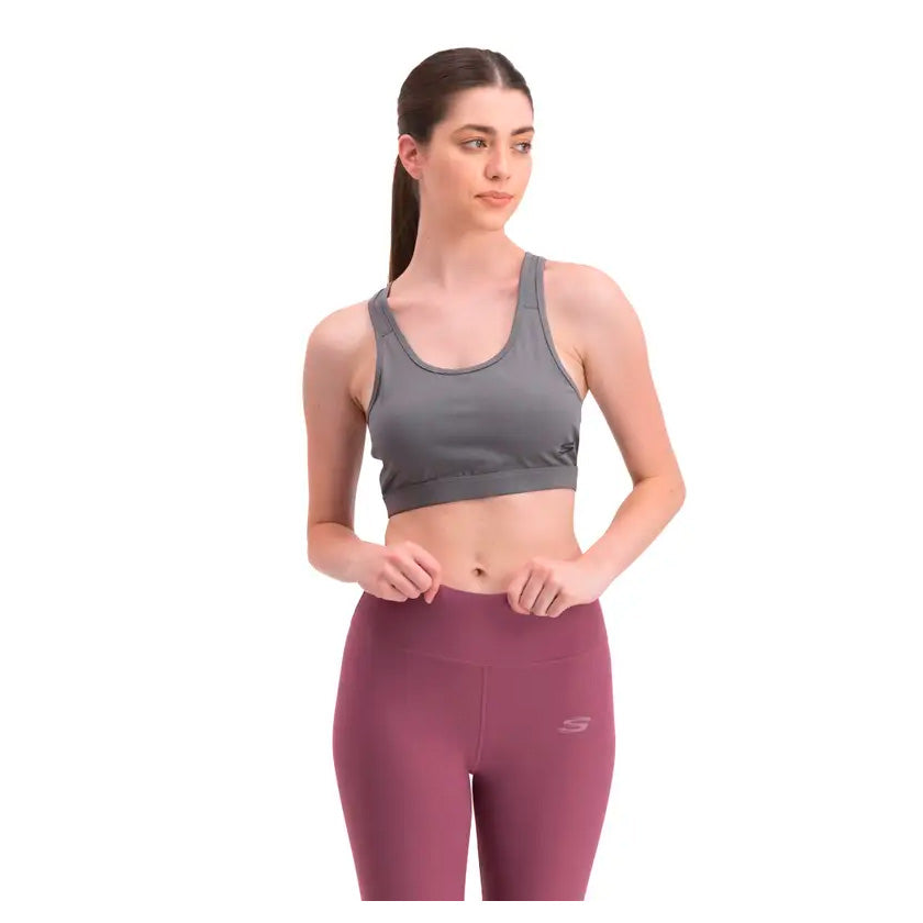 Top Skechers BWB004GRY Mujer - vista 5