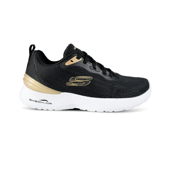 Skechers Calzado Dama Ngo/Oro 21018Mxbkgd