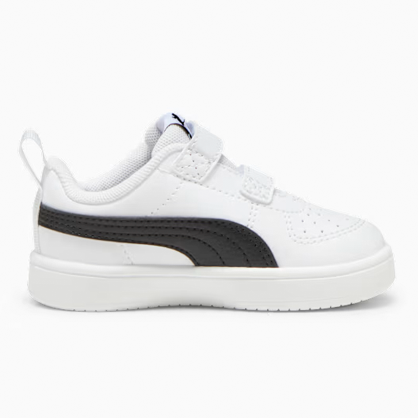 Tenis Puma Rickie 391328 03 Blanco Negro - Bebés Blanco Lisa
