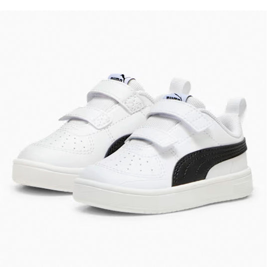 Tenis Puma Rickie 391328 03 Blanco Negro Bebés Blanco Lisa para niños - vista 5