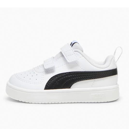 Tenis Puma Rickie 391328 03 Blanco Negro Bebés Blanco Lisa para niños - vista 2