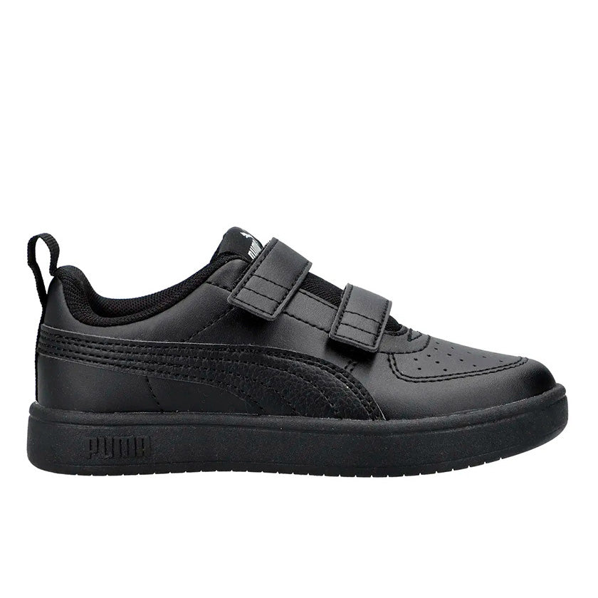 Tenis Puma Rickie V Ps 391327 02 Negro - Preescolar Niños
