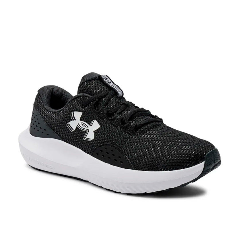 Tenis Negros Suela Blanca  Under Armour Charged Surge 4 3027000001 Hombre Para Correr