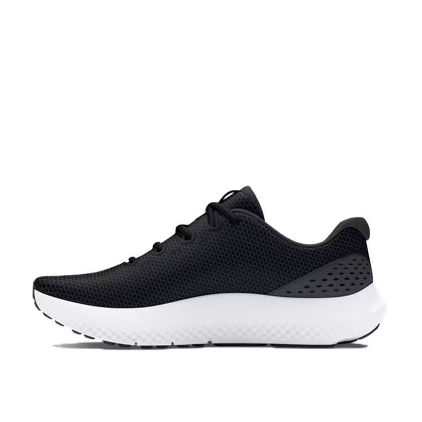 Tenis Negros Suela Blanca  Under Armour Charged Surge 4 3027000001 Hombre Para Correr