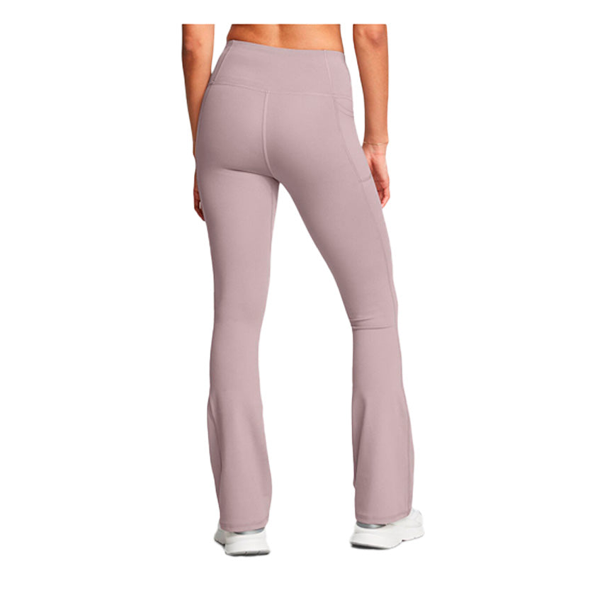 Leggings Under Armour Motion Flare 1379176-015 para mujer de color lila/rosa de uso para entrenamiento