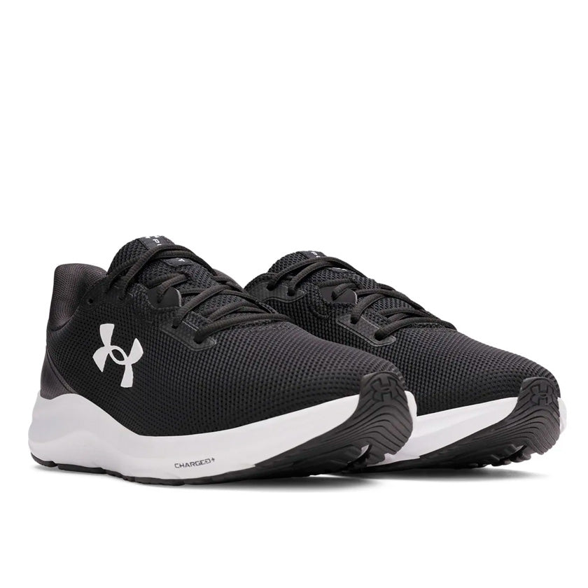 Tenis negros Under Armour Charged Pursuit 4 3028261001 Mujer para correr