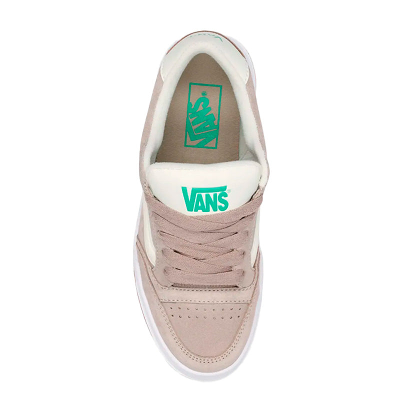 Tenis Vans Hylane VN000D1JCY9 para hombre de color beige con blanco de uso casual