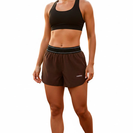 Lasbro Short Airlift 2515 Café para mujer - vista 2
