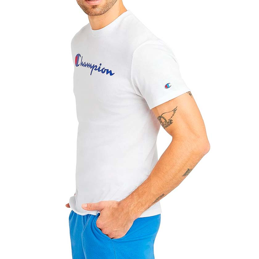 Playera Champion Graphic Powerblend T8533Gy07718045 Hombre TEXTIL Sport Palace Playera
