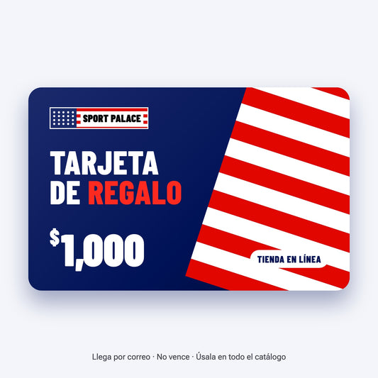 Tarjeta de regalo Sport Palace de $1,000