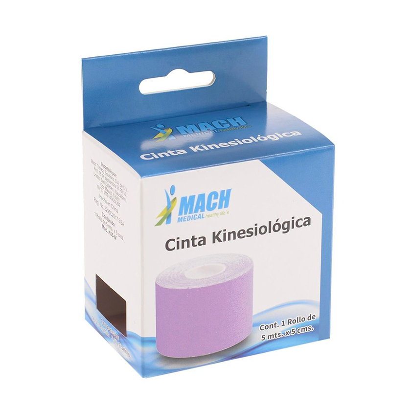 Mach Medical Cinta Kinesiológica K05 Morada
